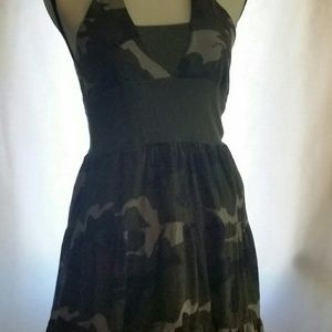 Girl's size 12 Hype camouflage halter dress